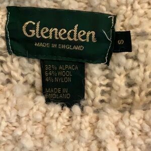 Gleneden Alpaca, Wool, Nylon “ Teddy” Sweater